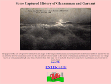 Tablet Screenshot of cwmammanhistory.co.uk